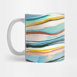 Pocket - MINERAL LAYERS WATERCOLOR MULTICOLORED Mug